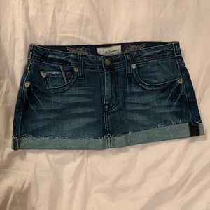 J&Company denim mini skirt